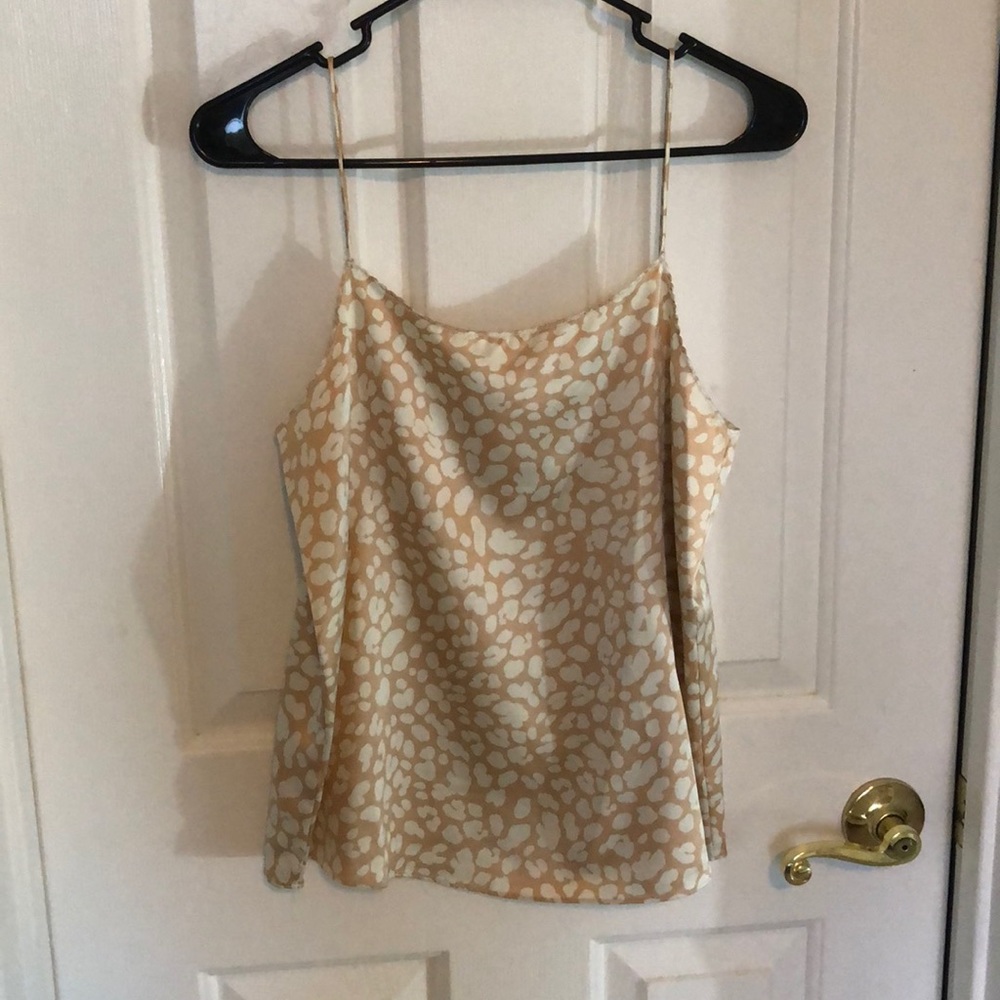 Satin tank top